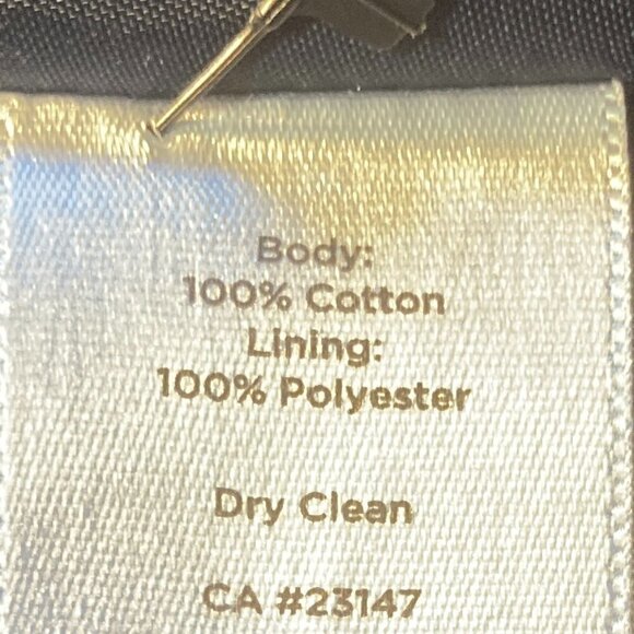 Talbots SZ 4P Navy velvet boxy blazer jacket Dark Romantic Formal Whimsigoth - Picture 10 of 10